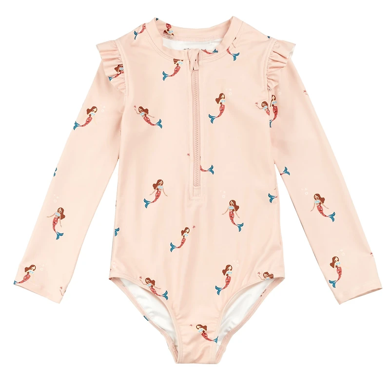 Mermaid Long Sleeves Swimsuit 6-24m