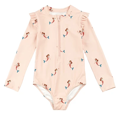 Mermaid Long Sleeves Swimsuit 6-24m