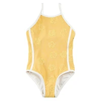 Maillot UV Une Pièce Hibiscus 3-6ans