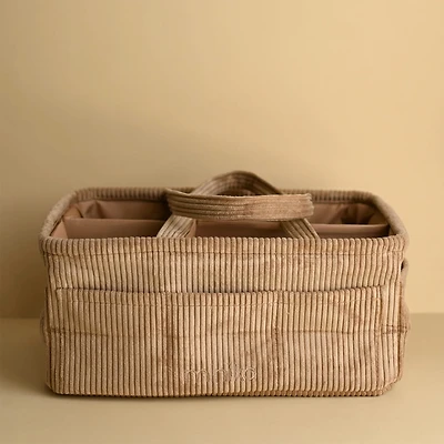 Nursery Diaper Caddy - Almond