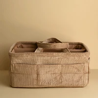 Nursery Diaper Caddy - Almond
