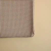 Housse Matelas à Langer- Vichy Brun