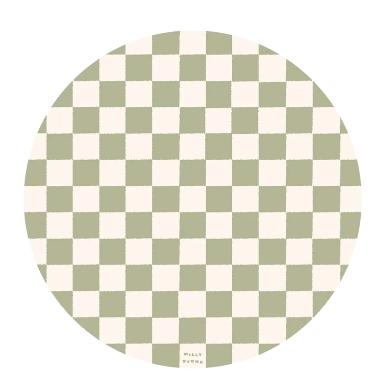 Tapis Catch All - Damier Sauge