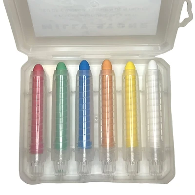 Twist-up Chalk Set Multi (6)