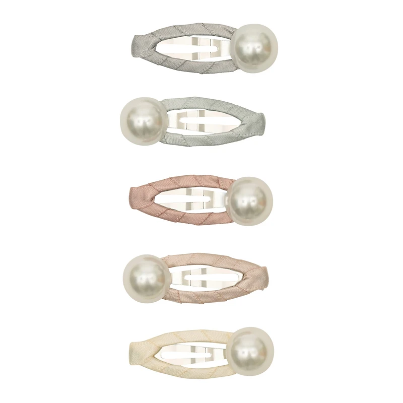 Barrettes Perles (5)