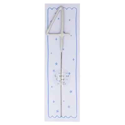 Number 4 Candle