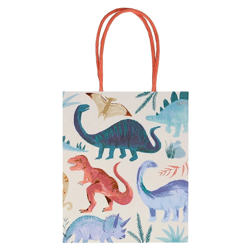 Sacs Cadeaux (8) Royaume Des Dinosaures