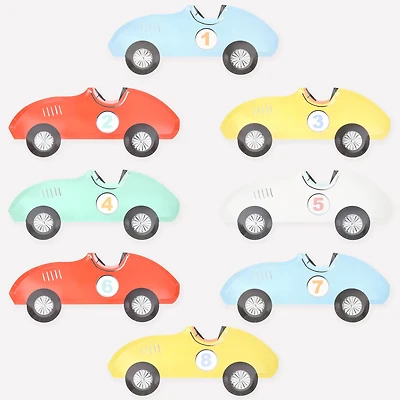 Race Car Plates (8)