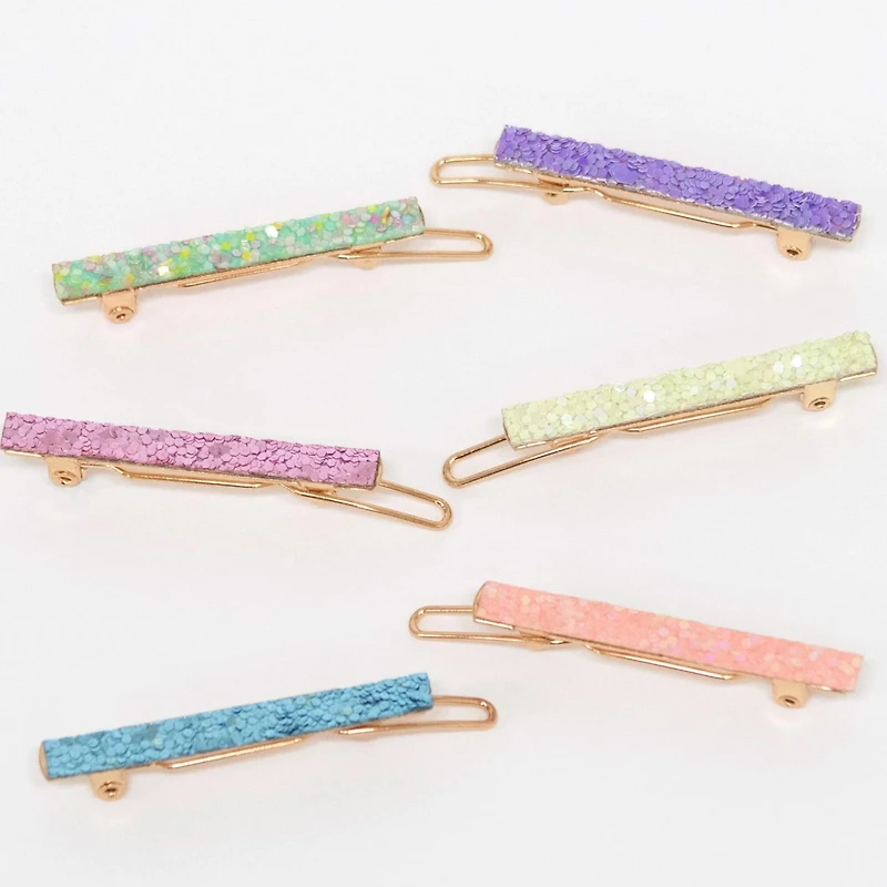 Pinces à Cheveux Arc-En-Ciel à Paillettes