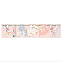Guirlande Happy Birthday - Jardin Anglais