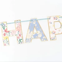 Guirlande Happy Birthday - Jardin Anglais