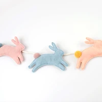 Felt Bunny Garland