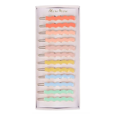 Barrettes Arc-En-Ciel (12)