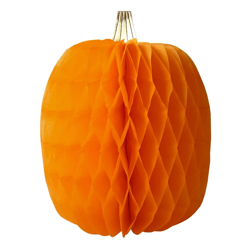 Citrouilles en papier alvéolé (x 10)