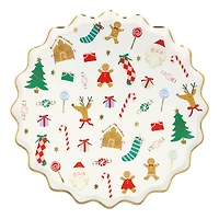 Jolly Christmas Dinner Plate (8)