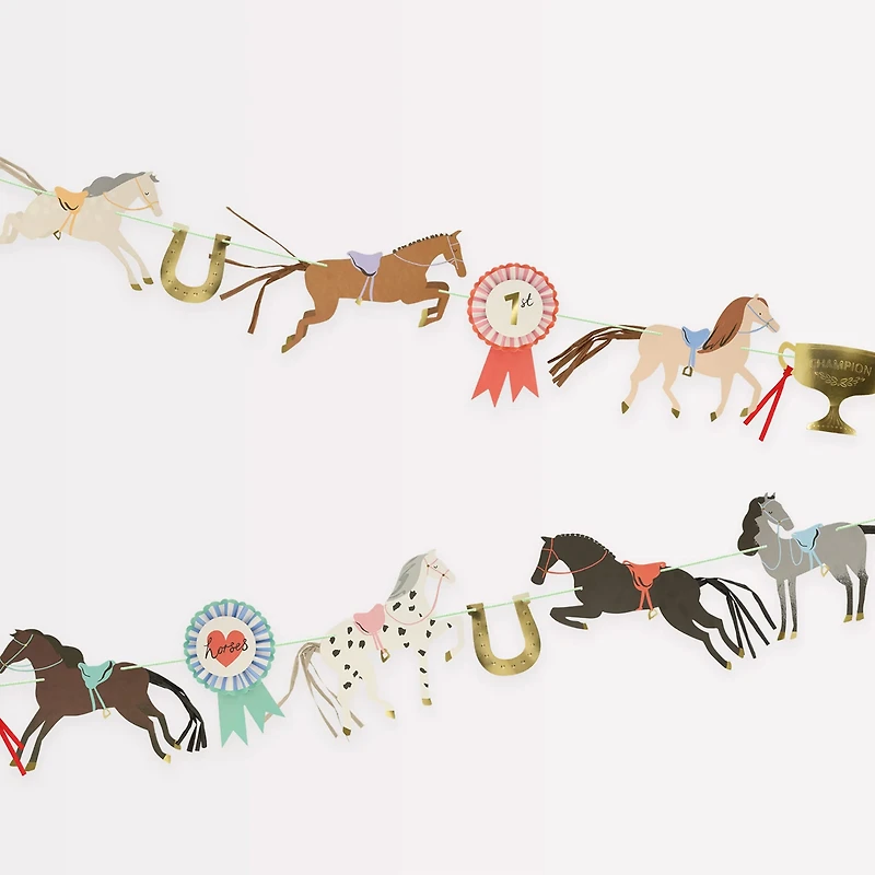 Guirlande Chevaux