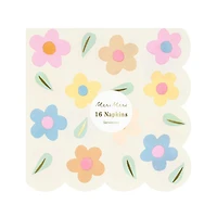 Happy Flowers Large Napkins (16)