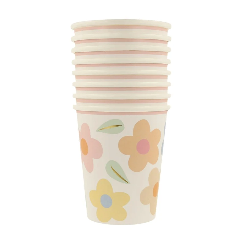 Happy Flowers Cups (8)