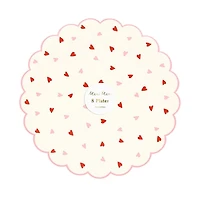 Heart Pattern Side Plates (8)