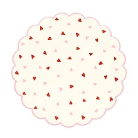 Heart Pattern Side Plates (8)