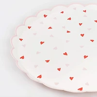 Heart Pattern Side Plates (8)
