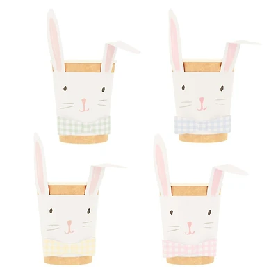 Verres en Carton (8) - Lapins