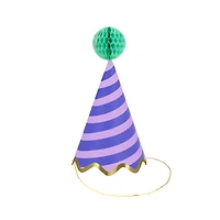 Stripe Party Hats (8)