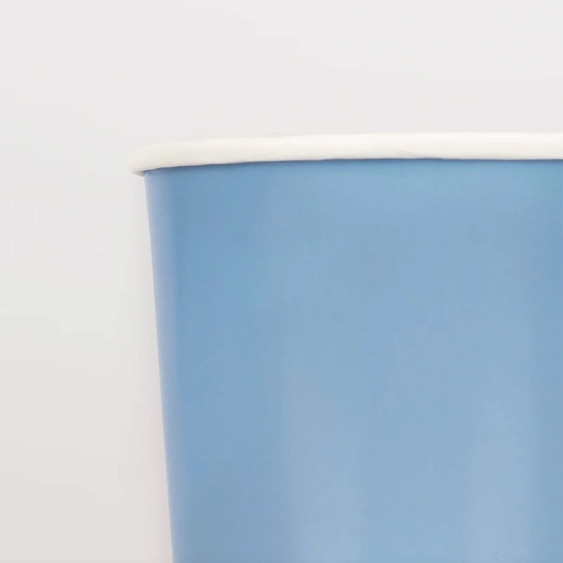 Cornflower Blue Cups (8)