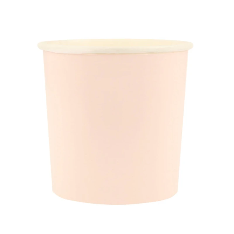 Verres en Carton (8) - Rose