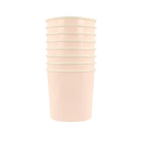 Verres en Carton (8) - Rose