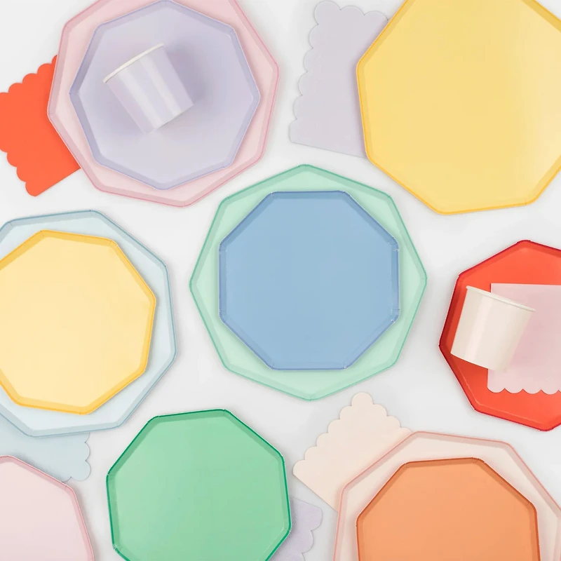 Verres en Carton (8) - Rose