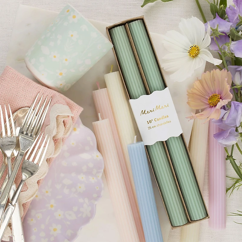 Ivory Table Candles(2)