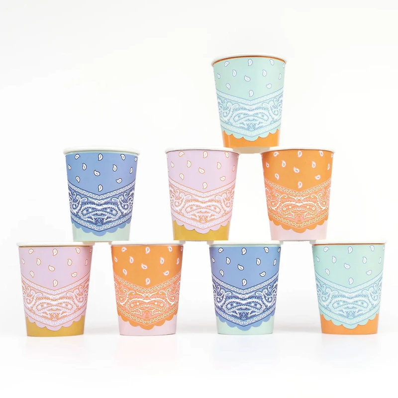 Verres de Carton (8) - Western