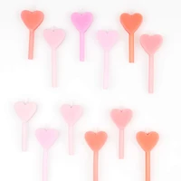 Pink Heart Candles