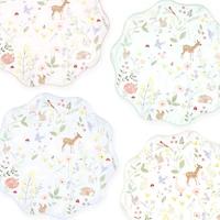 Assiettes de Carton (8) Petits Animaux