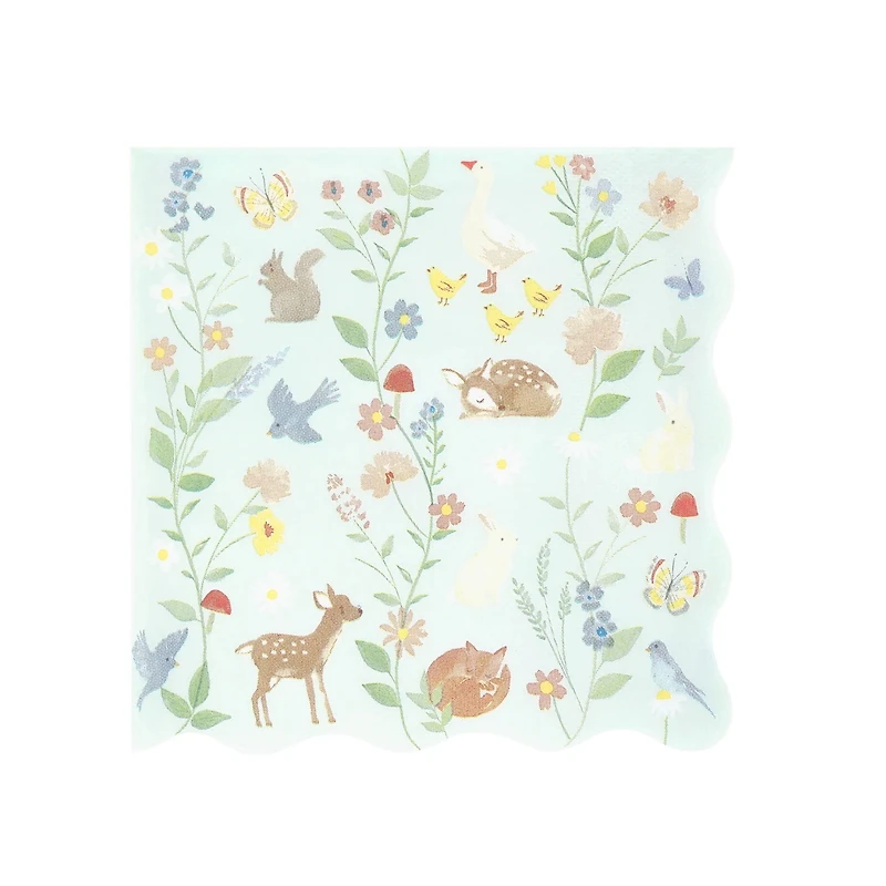 Little Animals Large Napkins