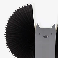 Halloween Large Bat, Stars & Moon Hanging Decorations (x 7)