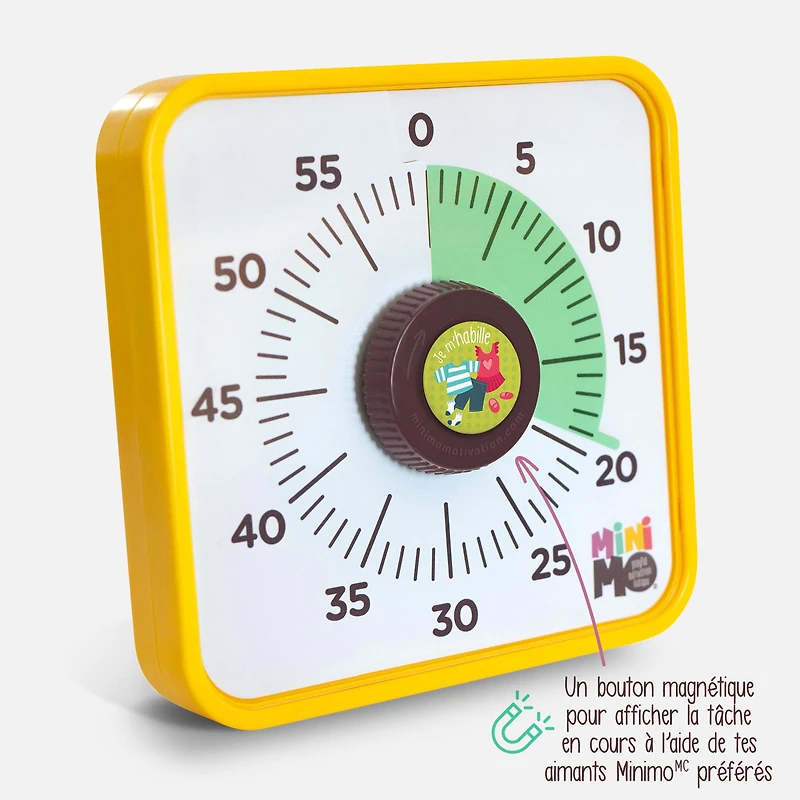 Minuteur Visuel Magnétique avec Sons