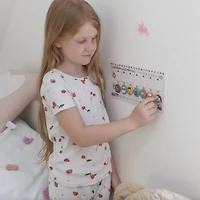 Calendrier Ma routine quotidienne – 25 aimants + 2 tableaux + 1 marqueur