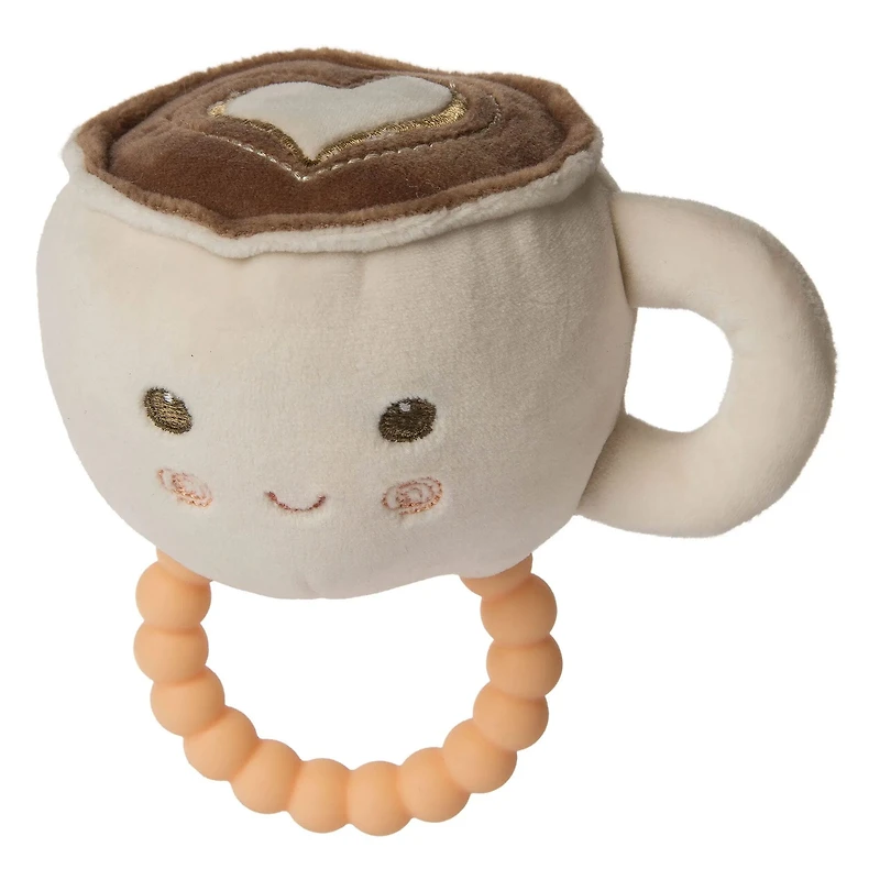 Teether Rattle - Latte