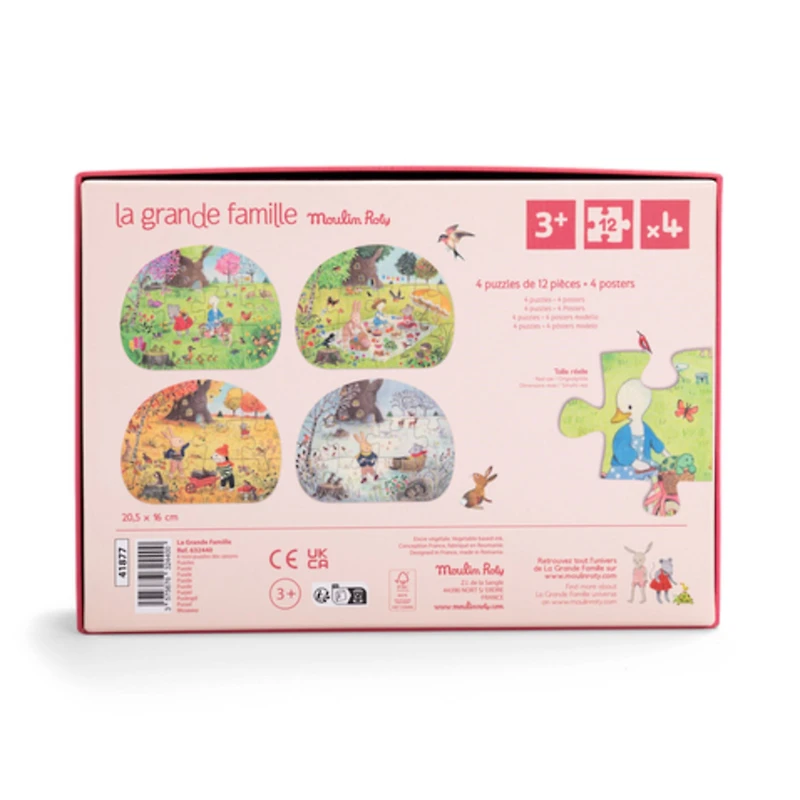 Mini Casse-têtes (4) Les Saisons