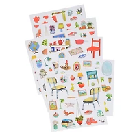 Cahier D'Autocollants - La Maison Aux 160 Stickers 