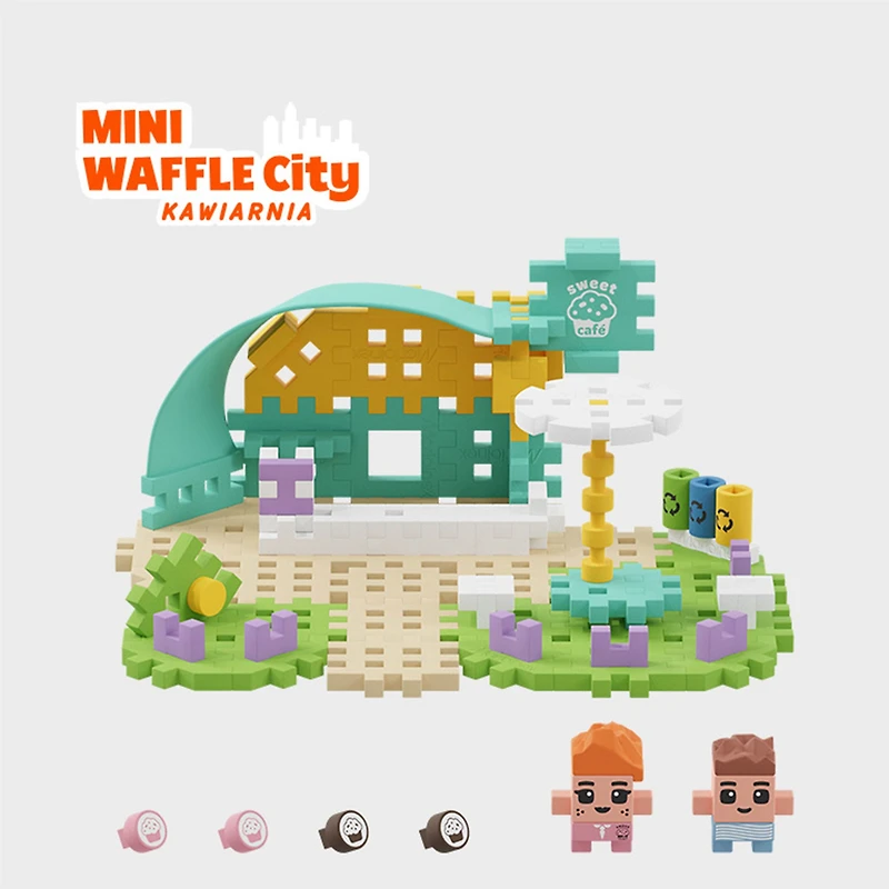 Mini Waffle - Coffee 80pcs