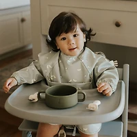 Long Sleeved Bib 2/4t Toast