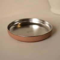 Assiette Stainless/silicone - Caramel
