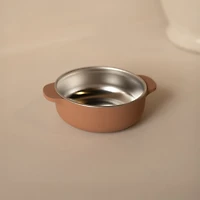 Bowl Stainles/silicone Caramel
