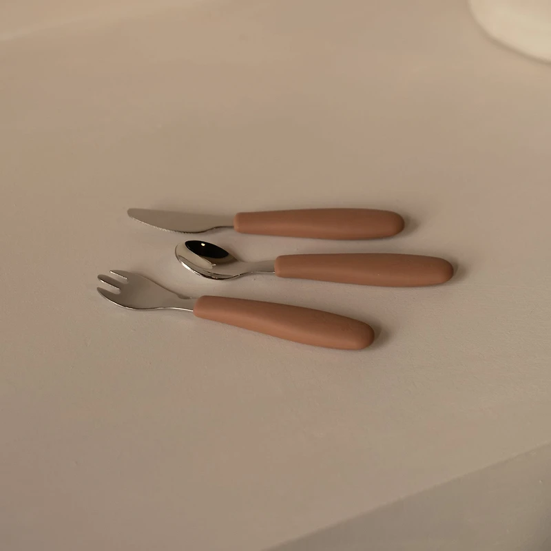Set (3) Ustensils - Caramel