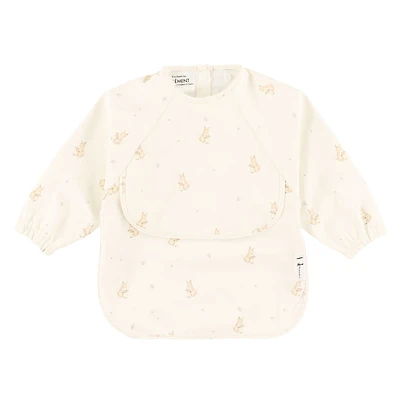 Long-sleeved Bib with integrated pocket 6-24m - Kangaroo