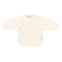 Long-sleeved Bib with integrated pocket 6-24m - Kangaroo