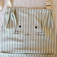 Mini Chef Bunny Apron - Sage